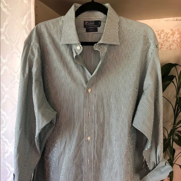 Polo Ralph Lauren Regent Classic Fit 17 1/2 34-35 - Picture 2 of 3